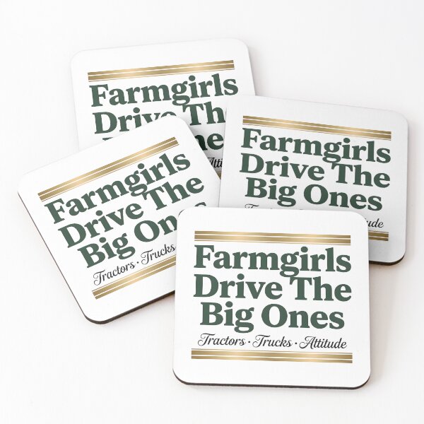 Item preview, Farmgirls Drive The Big Ones - Country Style designed and sold by Wandalu Vuhs.