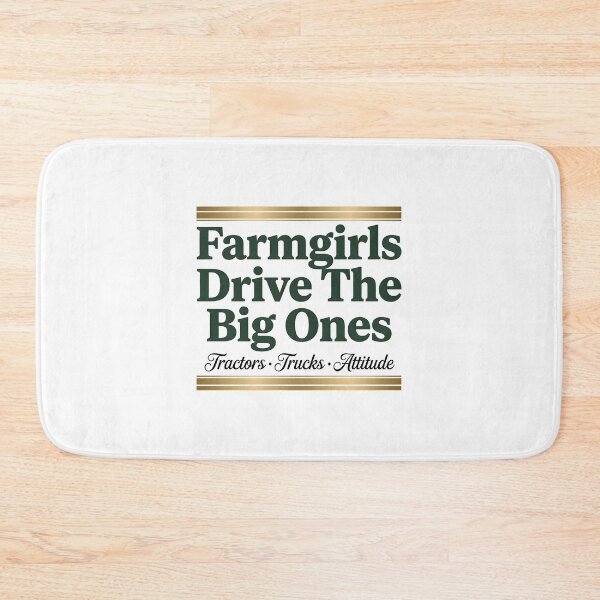 Item preview, Farmgirls Drive The Big Ones - Country Style designed and sold by Wandalu Vuhs.