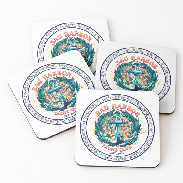 Item preview, Sag Harbor Yacht Club Inspired Navy Anchor Coastal Design designed and sold by FitEnvy.