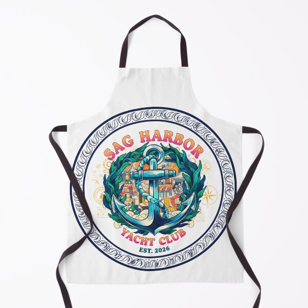 Item preview, Sag Harbor Yacht Club Inspired Navy Anchor Coastal Design designed and sold by FitEnvy.
