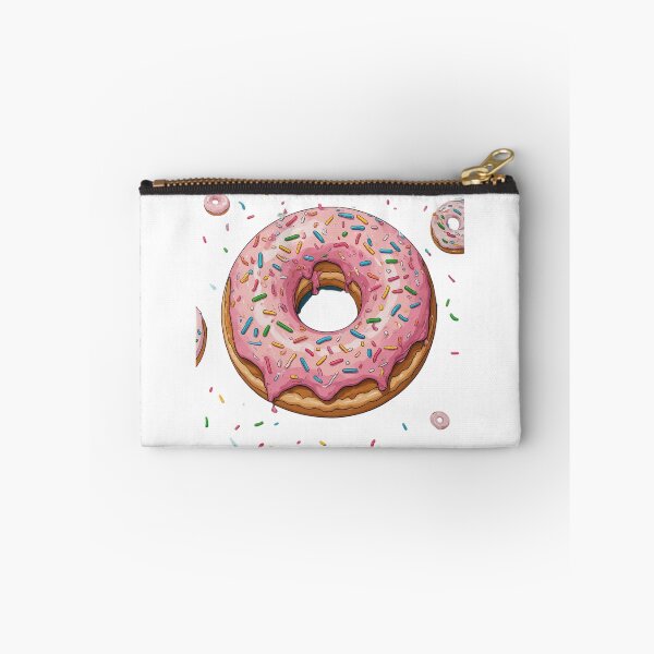 Item preview, cute pink donut with sprinkles aesthetic dessert sticker designed and sold by insiya-art.