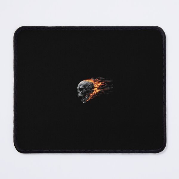 Item preview, Burning Flaming Skull Dark Streetwear Art designed and sold by 1StarFast1.