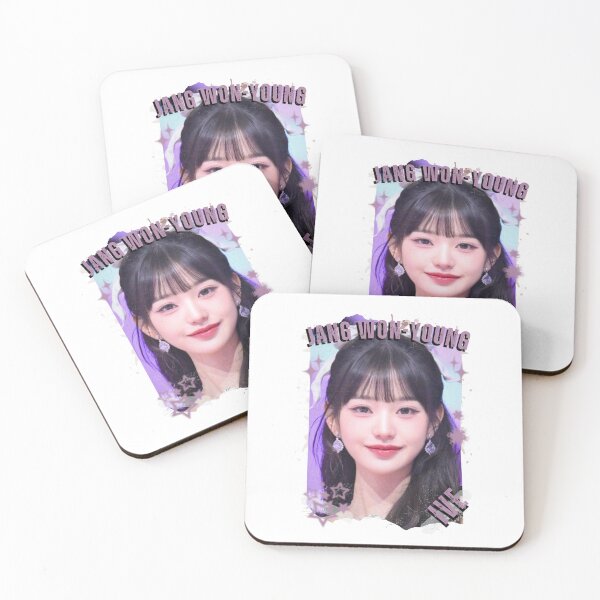 Item preview, Ivee Kpop Jang Won-young Group Girl Members Retro Scrapbook Kpop Collage Design designed and sold by HELL0WBELLO.