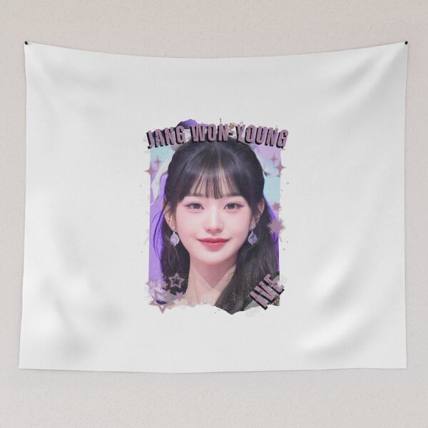 Item preview, Ivee Kpop Jang Won-young Group Girl Members Retro Scrapbook Kpop Collage Design designed and sold by HELL0WBELLO.