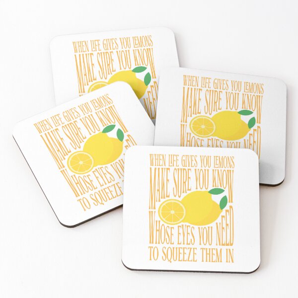 Item preview, when life gives you lemon designed and sold by tiamadethis.