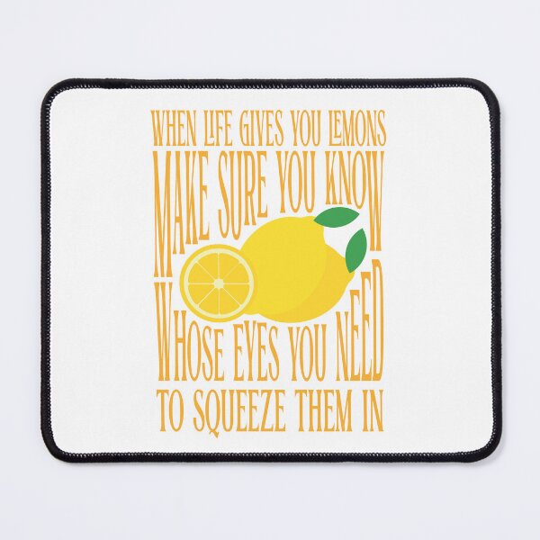 Item preview, when life gives you lemon designed and sold by tiamadethis.