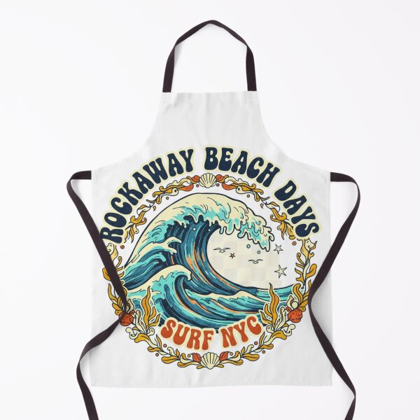 Item preview, Rockaway Beach Days - Vintage NYC Surf Badge designed and sold by FitEnvy.