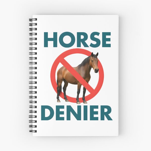 Item preview, Funny Horse Denier Conspiracy Theory designed and sold by PatelCarol.
