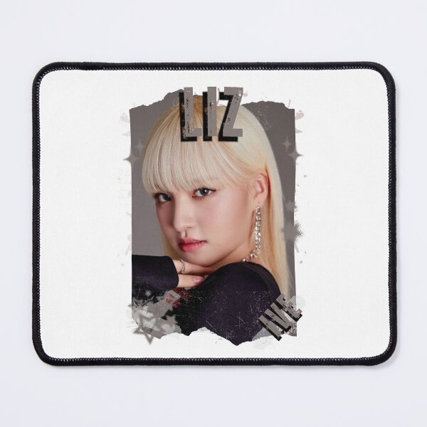 Item preview, Ivee Kpop Liz Group Girl Members Retro Scrapbook Kpop Collage Design designed and sold by HELL0WBELLO.
