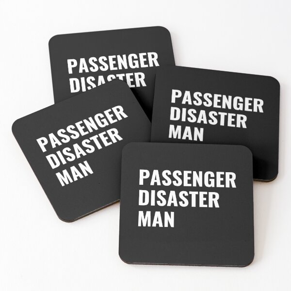 Item preview, Passenger Disaster Man (White) designed and sold by ShipCrewNation.
