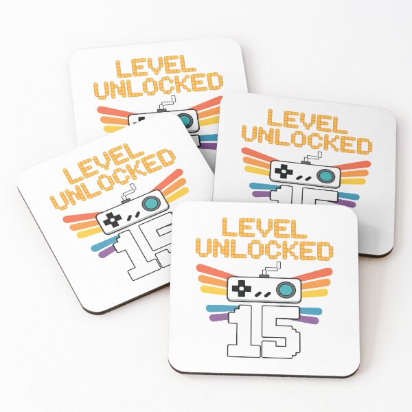 Item preview, Level 15 Unlocked Funny Birthday Gamer Console Mens-Photoroom designed and sold by OlyvieArt.