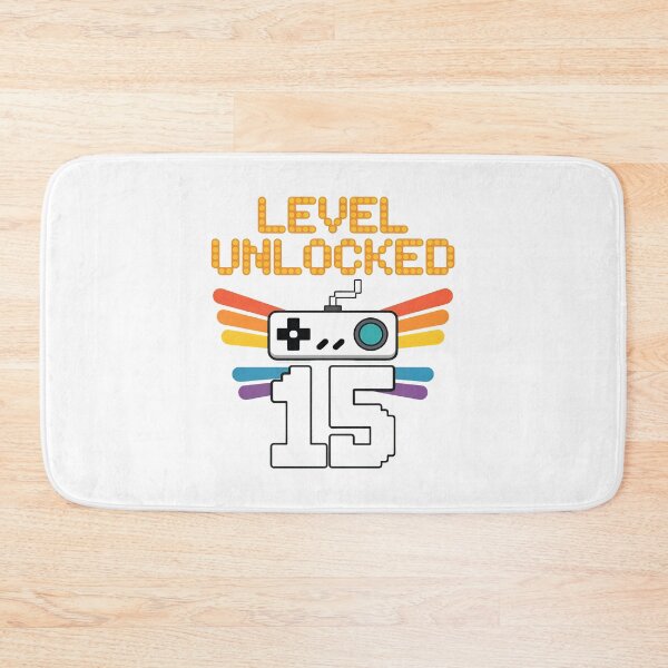 Item preview, Level 15 Unlocked Funny Birthday Gamer Console Mens-Photoroom designed and sold by OlyvieArt.