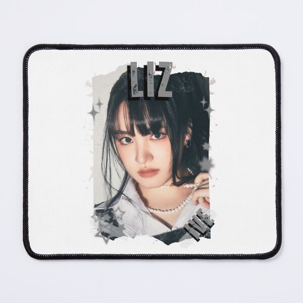 Item preview, Ivee Kpop Liz Group Girl Members Retro Scrapbook Kpop Collage Design designed and sold by HELL0WBELLO.