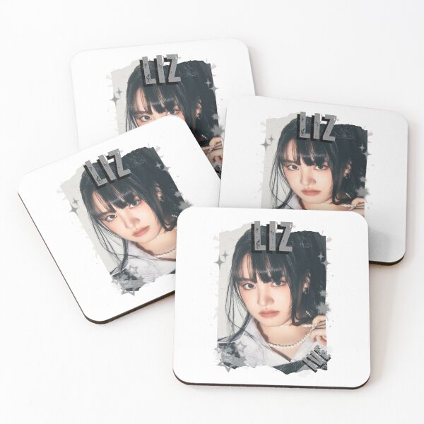 Item preview, Ivee Kpop Liz Group Girl Members Retro Scrapbook Kpop Collage Design designed and sold by HELL0WBELLO.