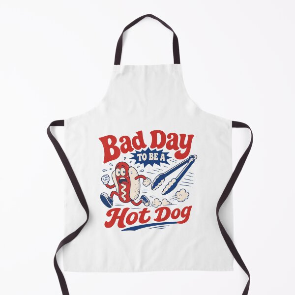 Item preview, Bad Day To Be a Hot Dog Funny July 4th BBQ Grilling Party Humor designed and sold by clothesy7.