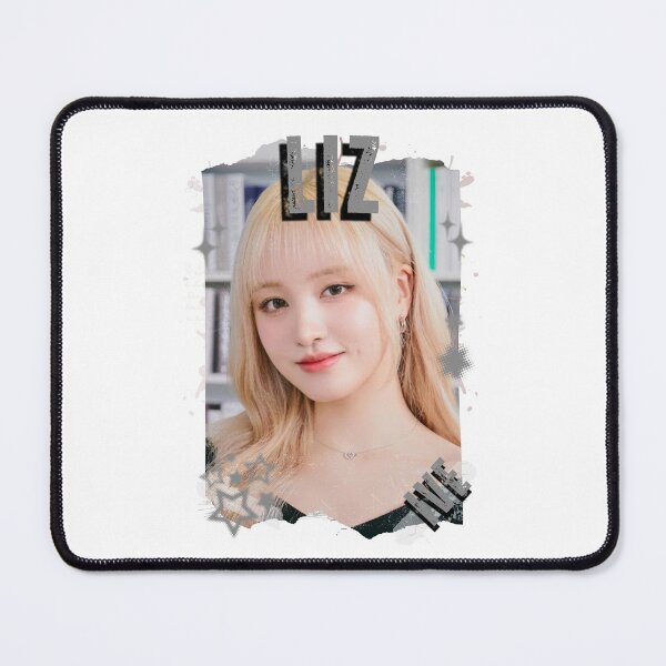Item preview, Ivee Kpop Liz Group Girl Members Retro Scrapbook Kpop Collage Design designed and sold by HELL0WBELLO.