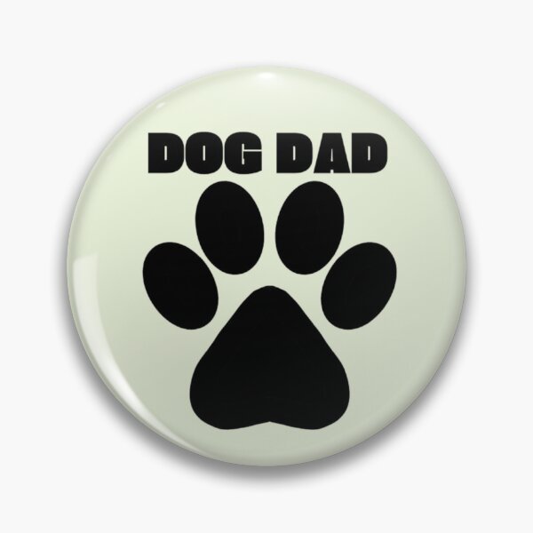Item preview, Dog Dad TShirt Minimal Paw Print T Shirt Simple Pet Lover Gift for Men designed and sold by HopeAndHustle.