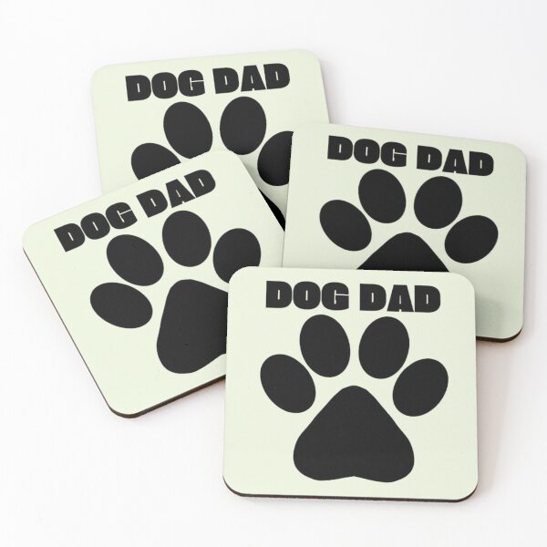 Item preview, Dog Dad TShirt Minimal Paw Print T Shirt Simple Pet Lover Gift for Men designed and sold by HopeAndHustle.