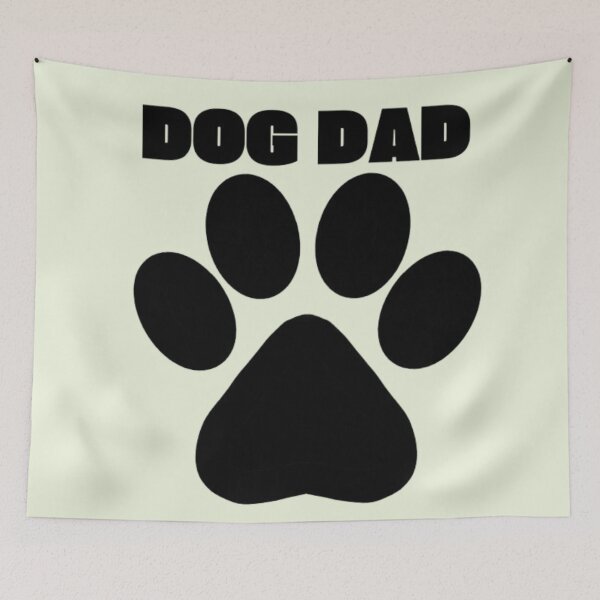Item preview, Dog Dad TShirt Minimal Paw Print T Shirt Simple Pet Lover Gift for Men designed and sold by HopeAndHustle.