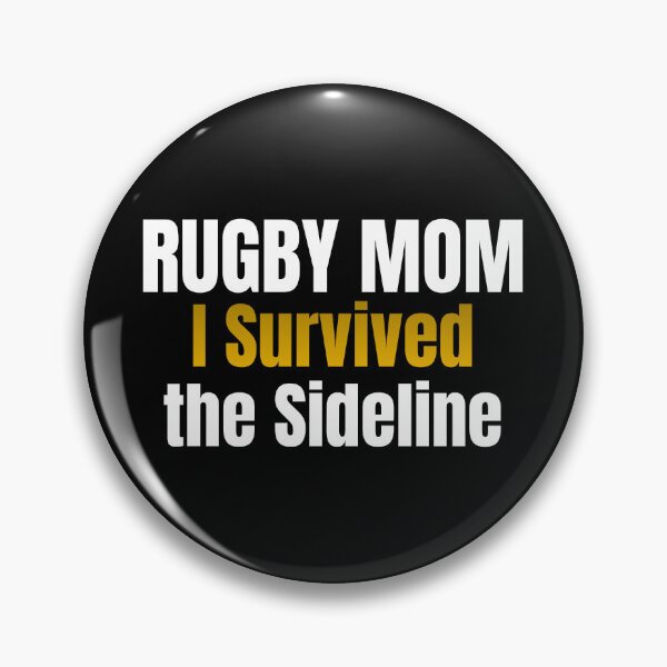 Item preview, Rugby Mom I Survived the Sideline | Funny Rugby Gift | South African Rugby Mom designed and sold by TheOmniaMarket.