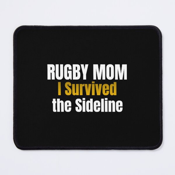 Item preview, Rugby Mom I Survived the Sideline | Funny Rugby Gift | South African Rugby Mom designed and sold by TheOmniaMarket.