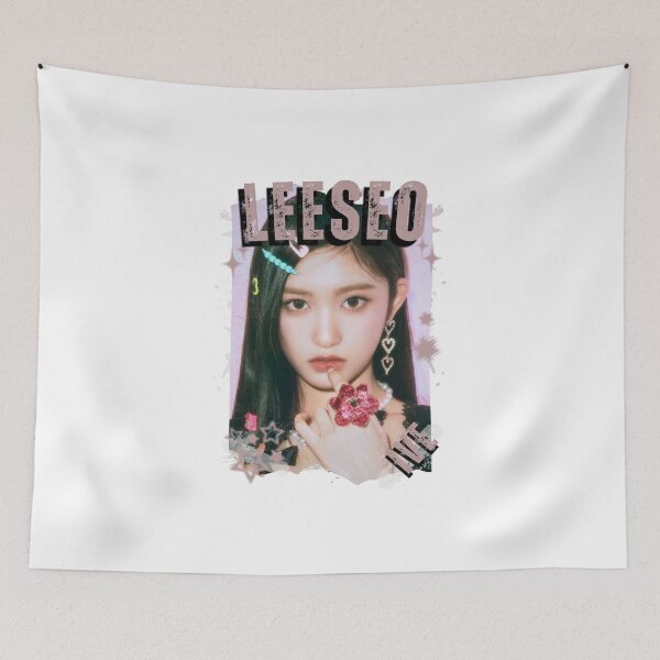 Item preview, Ivee Kpop Leeseo  Group Girl Members Retro Scrapbook Kpop Collage Design designed and sold by HELL0WBELLO.