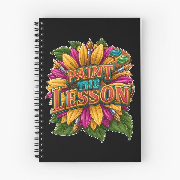 Item preview, Paint The Lesson Floral Art Teacher Sunflower designed and sold by Marcikart.
