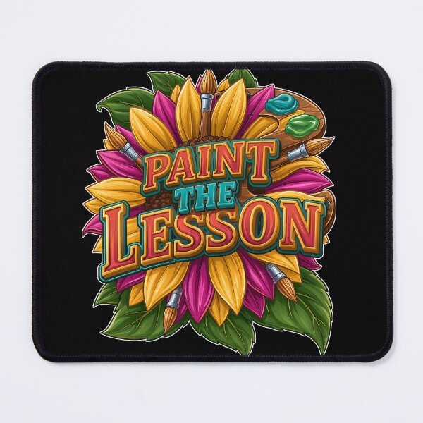 Item preview, Paint The Lesson Floral Art Teacher Sunflower designed and sold by Marcikart.