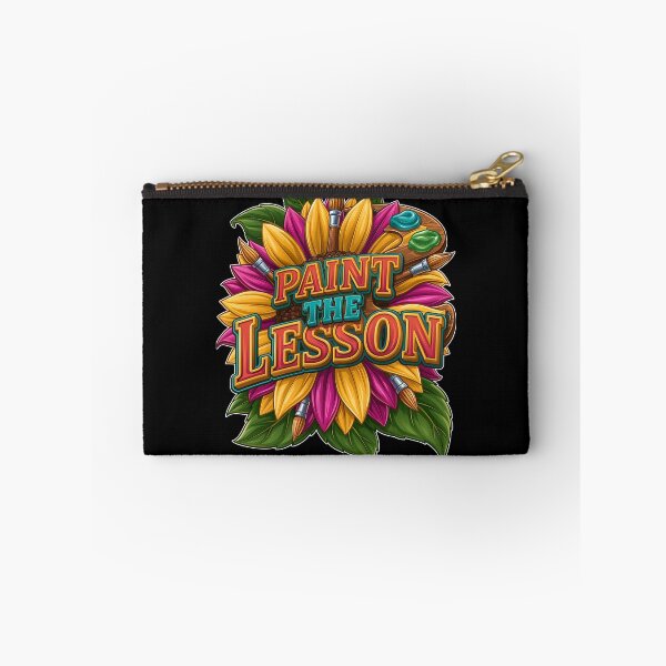 Item preview, Paint The Lesson Floral Art Teacher Sunflower designed and sold by Marcikart.