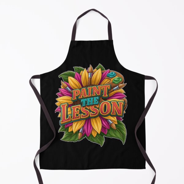 Item preview, Paint The Lesson Floral Art Teacher Sunflower designed and sold by Marcikart.
