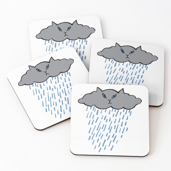 Item preview, Cloud Cat Rain designed and sold by Lunar Fern.
