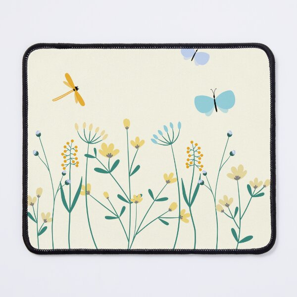 Item preview, Cute Wildflowers with Butterflies and Dragonflies designed and sold by PAWIRADA.