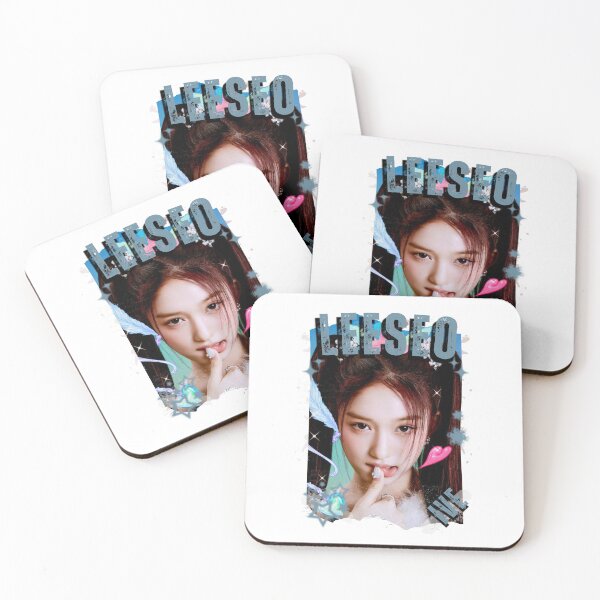Item preview, Ivee Kpop Leeseo Group Girl Members Retro Scrapbook Kpop Collage Design designed and sold by HELL0WBELLO.