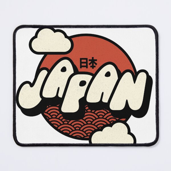 Item preview, Retro Japan Sunrise - Vintage Pop Art with Rising Sun & Waves designed and sold by ropexxx.