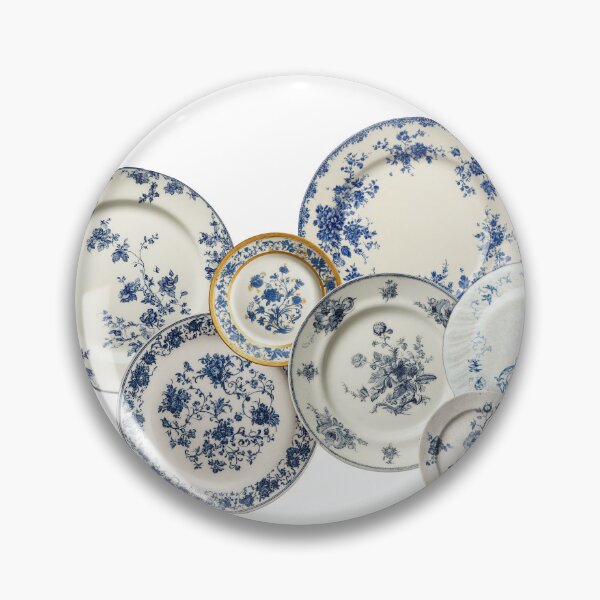 Item preview, Blue and White China Wall designed and sold by thegildedgoods.