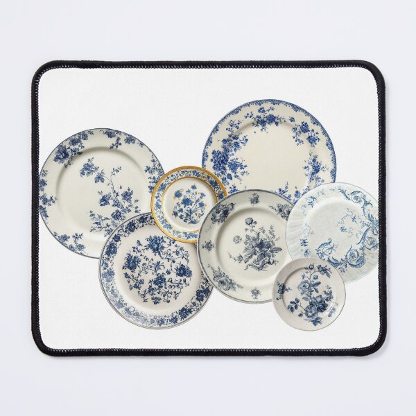 Item preview, Blue and White China Wall designed and sold by thegildedgoods.
