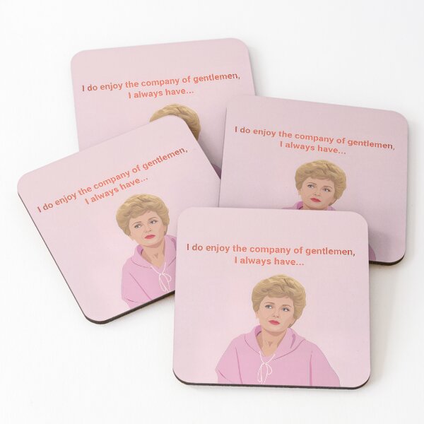 Item preview, Blanche Devereaux From The Golden Girls - I Do Enjoy The Company of Gentlemen, I Always Have. designed and sold by TirConnaill.