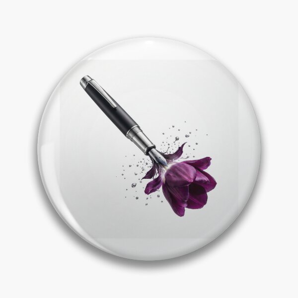 Item preview, Midnight Verses: The Fountain Pen Rose designed and sold by Peter Veselinović.