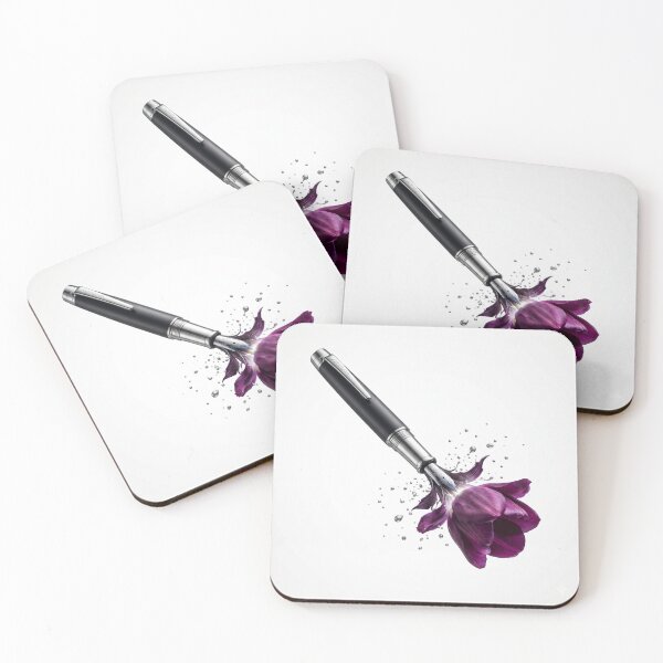 Item preview, Midnight Verses: The Fountain Pen Rose designed and sold by Peter Veselinović.