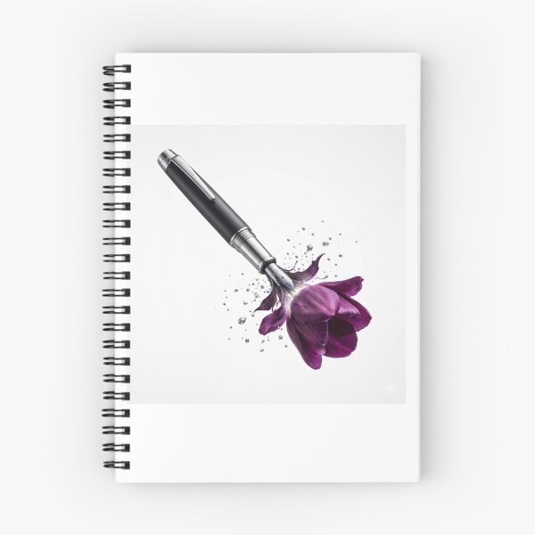 Item preview, Midnight Verses: The Fountain Pen Rose designed and sold by Peter Veselinović.