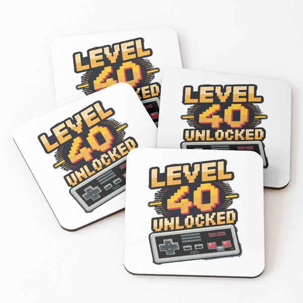 Item preview, Level 40 Unlocked Video Gamer designed and sold by OlyvieArt.