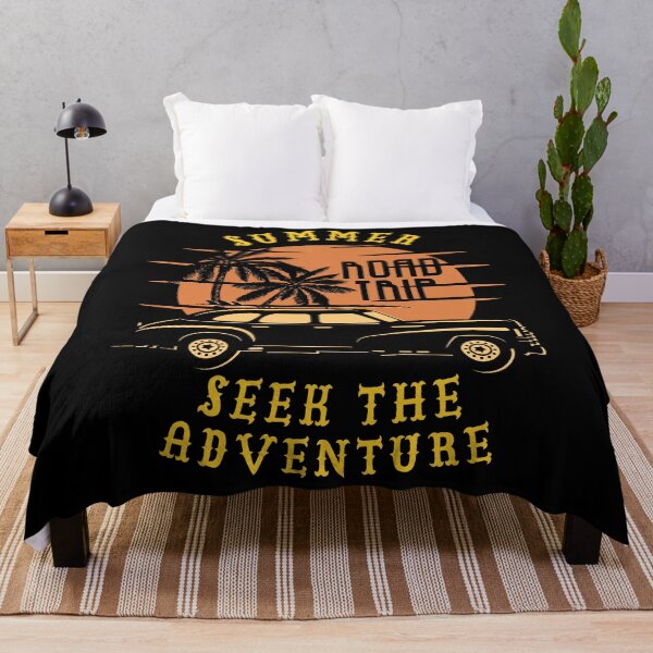 Item preview, Vintage Summer Road Trip Sunset – Retro Car & Palm Trees Adventure Design designed and sold by EichStore.