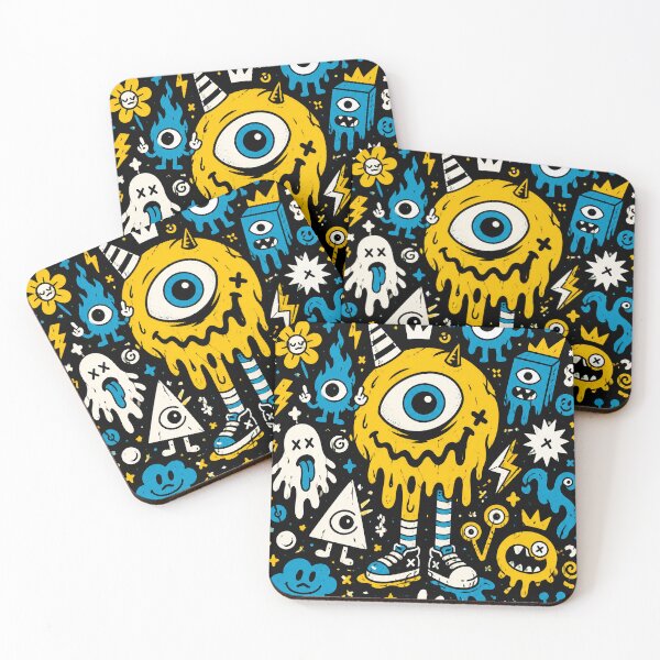 Item preview, Cute Spooky One Eyed Monster designed and sold by ZetaDream.