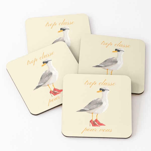 Item preview, Diva Seagull "Too Classy For You" - Humorous & Sarcasm Illustration designed and sold by Ajova-.