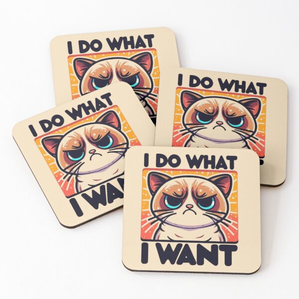 Item preview, Grumpy Cat – I Do What I Want designed and sold by Dogandesighn.