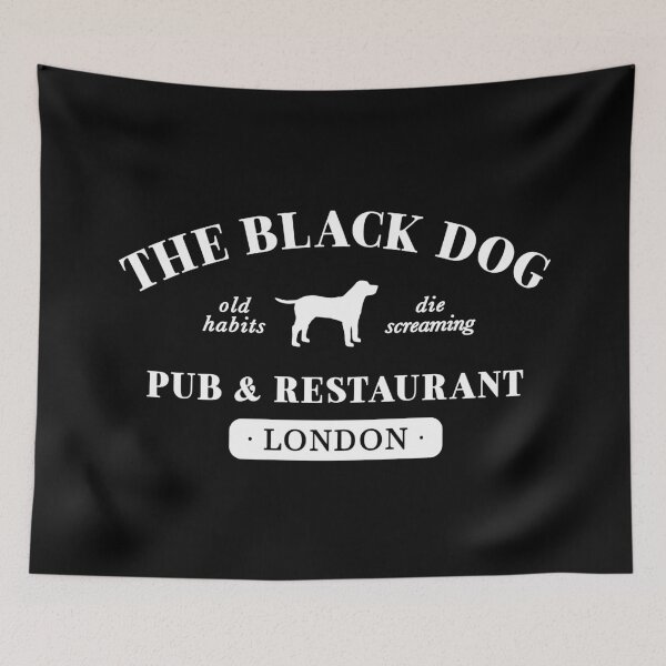 Item preview, The Black Dog Pub & Restaurant –Inspired Design (TTPD) designed and sold by jocelyndiebolt.