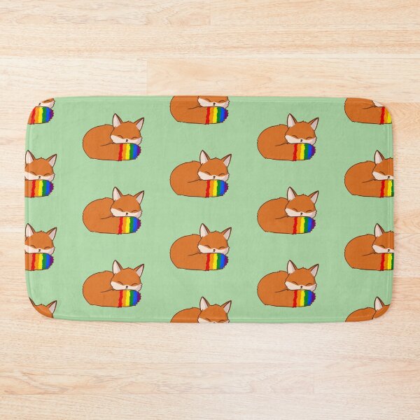 Item preview, Sleeping fox with a proud tail designed and sold by ColorHurricane.