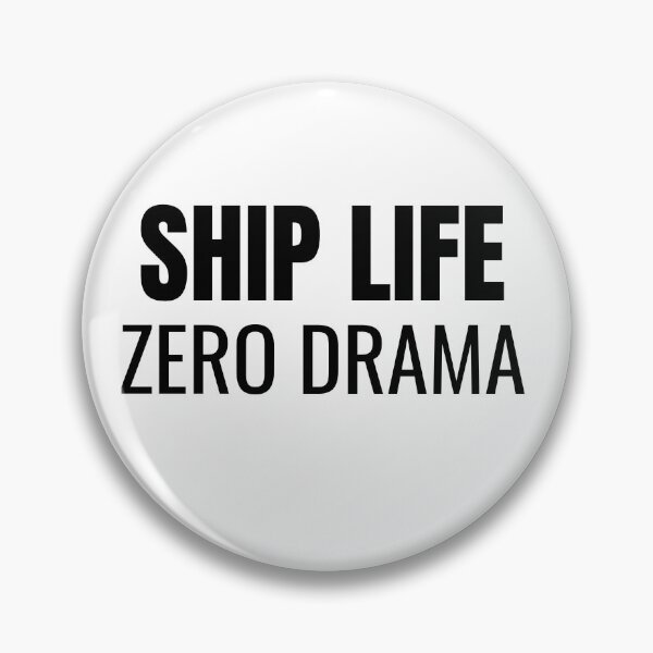 Artikelvorschau, Schiff Life Zero Drama (Schwarz) entworfen und verkauft von ShipCrewNation.