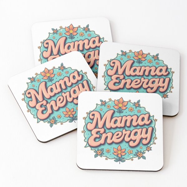 Item preview, Mama Energy Floral Retro Design designed and sold by M.Store.