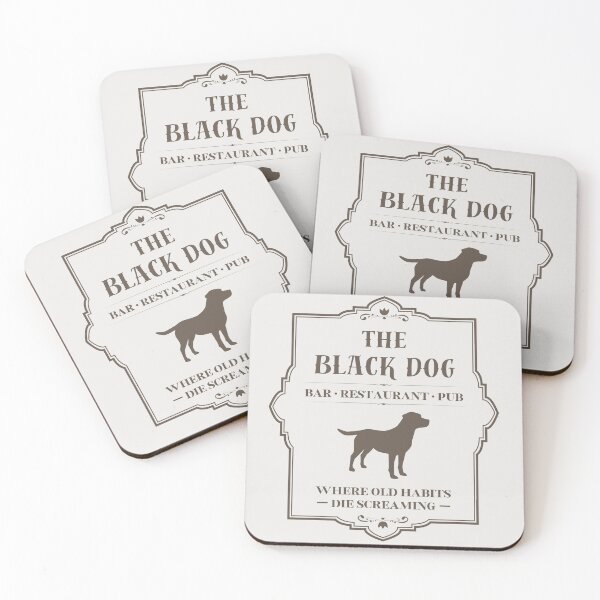Item preview, The Black Dog  designed and sold by Mint-Rose.